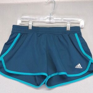 Adidas Women Climalite Shorts Size Medium  Green